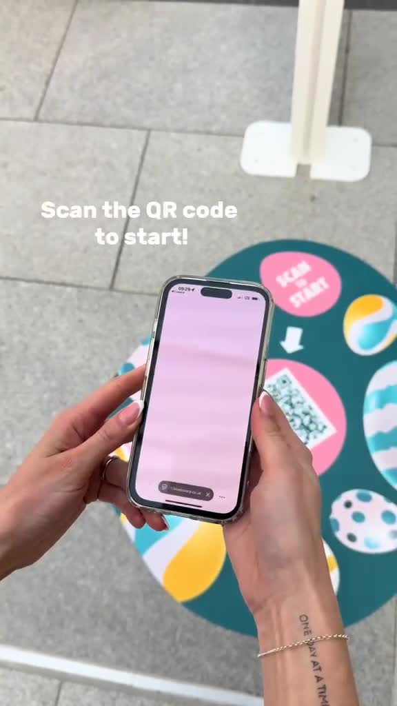 Shopping centre interactive activation